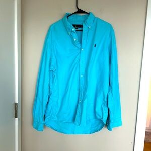 Ralph Lauren - Oxford Classic Fit - Teal Blue